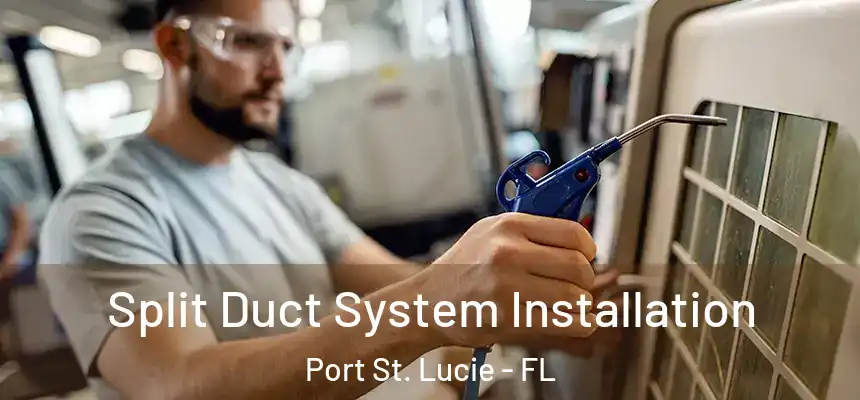  Split Duct System Installation Port St. Lucie - FL